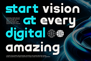 Protica - Futuristic Tech Logo Font, a Sans Serif Font by Font Liner (Thumbnail 4 of 10)