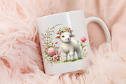 Cute spring clipart lamb clipart, an Illustration by RobertsArt (Thumbnail 6 of 7)