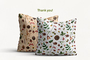 Watercolor Autumn Pattern and Frames, an Object Graphic by Dina Guiter (Thumbnail 14 of 14)