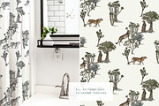 Safari. Seamless Patterns + Panorama, a Pattern Graphic by Irina Dolgikh (Thumbnail 4 of 21)