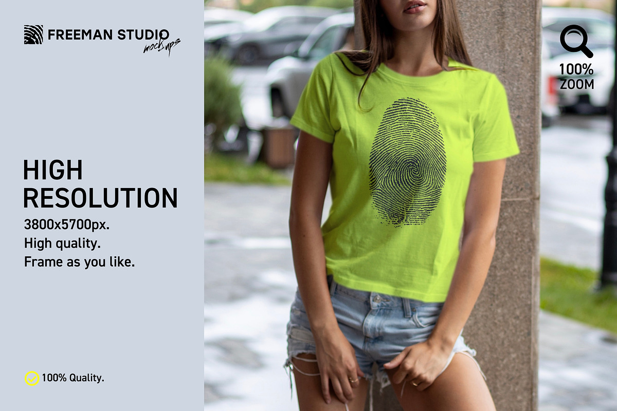T-Shirt Mockup, a Shirt Mockup by Freeman Studio (Photo 6 of 15)