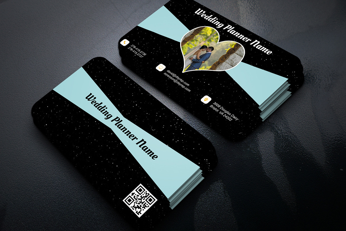 Wedding Planner Business Card Card