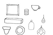 Succulents- outline & color, an Illustration by Valeri Nick (Thumbnail 3 of 5)