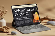 Qeftlight Elegant Contrast Serif, a Serif Font by timelesstype.co (Thumbnail 6 of 10)