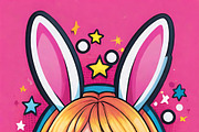 Bunny Girl Power Pack, an Illustration by ETARA by Mea Hau (Thumbnail 7 of 11)