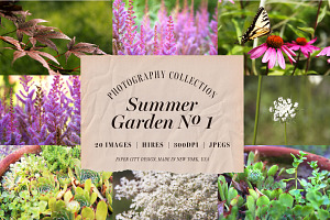 Summer Garden Collection, a Photo by Paper City Design