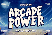 Arcade Power Marker Playful Comic, a Handwritten Font by dansdesign (Thumbnail 1 of 12)