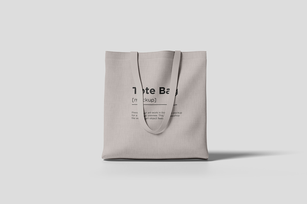 Tote Bag Mockups, a Merchandise Mockup by graphiccrew (Photo 3 of 8)