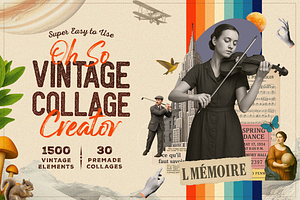 Oh So Vintage Collage Creator