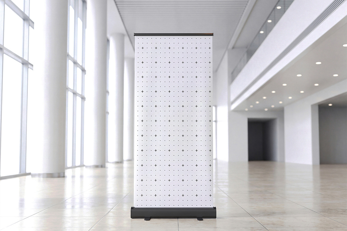 Roll Up Banner Mockup
