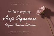 AIRFI - Signature Luxury Handwriten, a Handwritten Font by HypeWorksCo (Thumbnail 1 of 13)