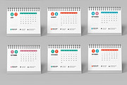 Desk Calendar Design, a Stationery Template by MightyDesign (Thumbnail 4 of 7)