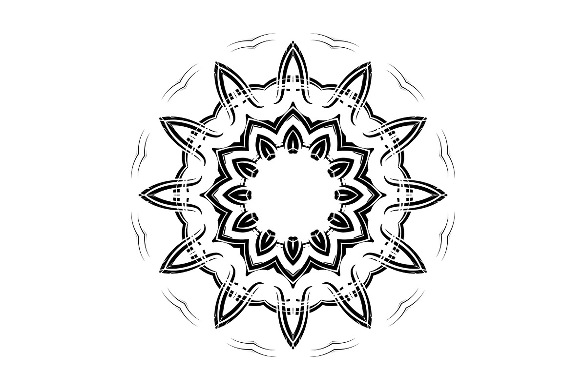 Decorative Mandala Digital Art Pack, a Decorative Illustration by NJ Himel (Photo 53 of 101)