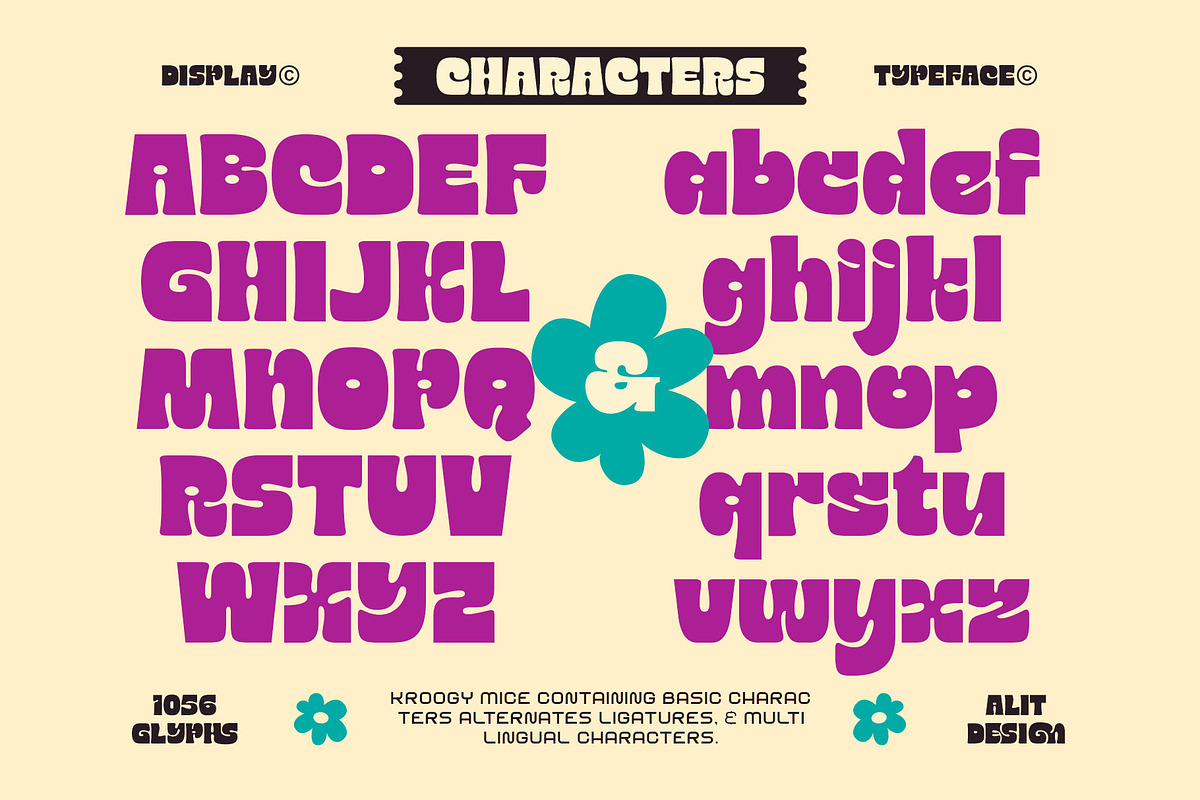 Kroogy Mice Typeface, a Sans Serif Font by alit design (Photo 17 of 21)