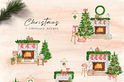 Cozy Christmas Watercolor Collection, a Decorative Illustration by Olya Haifisch (Thumbnail 7 of 12)