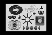 Experimental MIX Shapes Kit, a Graphic by Vanzyst (Thumbnail 13 of 14)