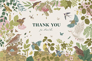 Free Birds, a Decorative Illustration by olga.korneeva (Thumbnail 11 of 11)
