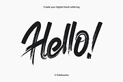 Black Marker Brushes for Illustrator, a Brush Add-On by Publiworks (Thumbnail 4 of 5)