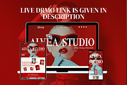 Bold Wix Studio Landing Page Website, a Wix Template by AdvertFox (Thumbnail 6 of 9)