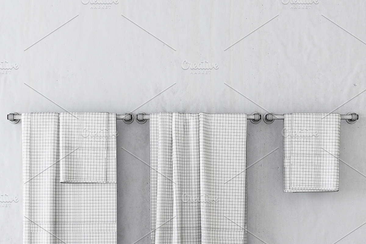 RH 802-GRAM TURKISH TOWEL COLLECTION, an Object 3D Model by kookamunga (Photo 3 of 3)