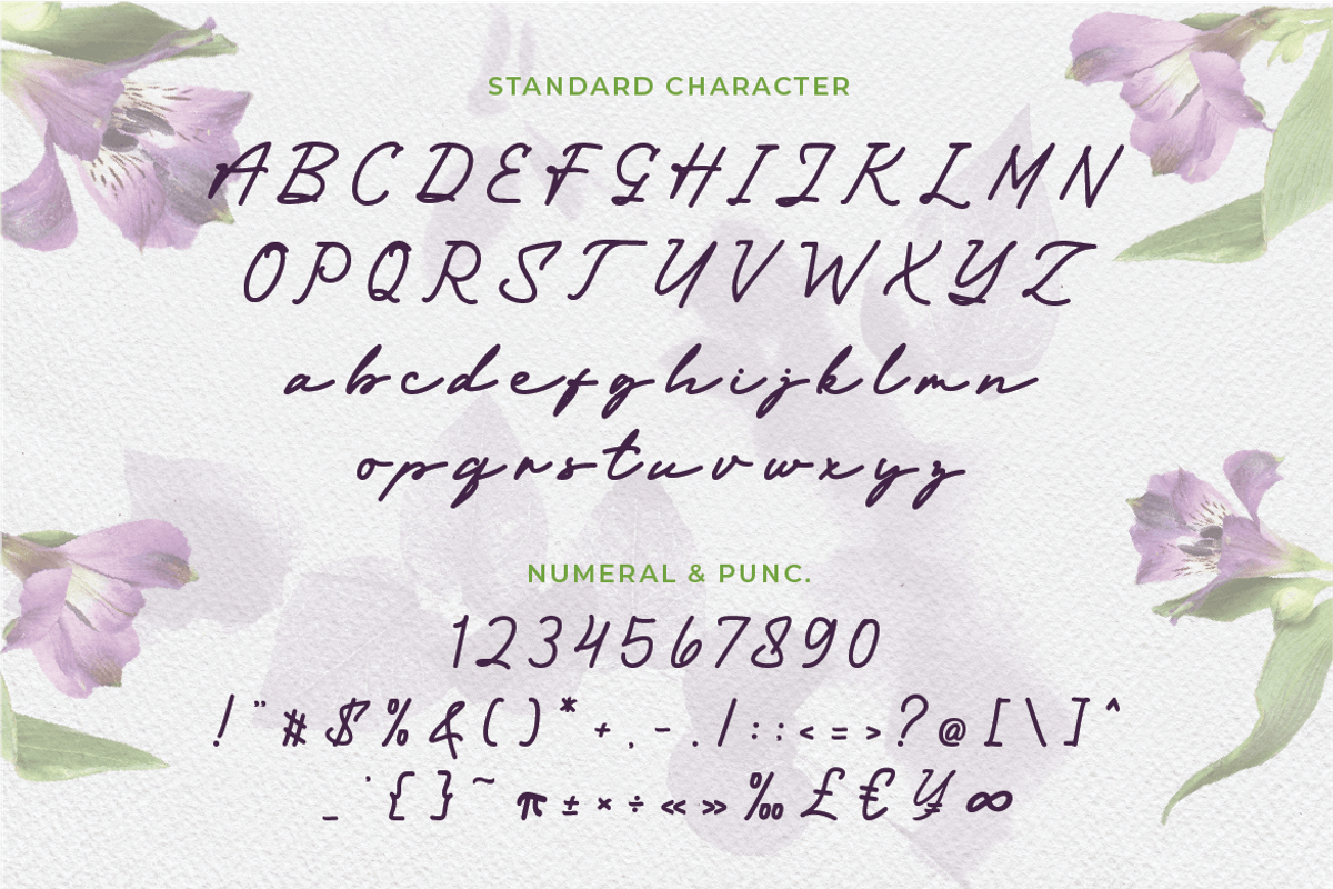 Almefia, a Script Font by kerismaker (Photo 11 of 12)