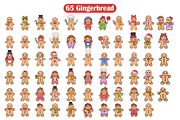 Gingerbread Vector Illustration, a Seasonal Illustration by Kusumaillustration (Thumbnail 2 of 7)