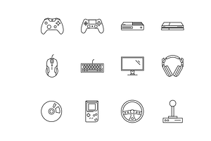 Video Game Icons