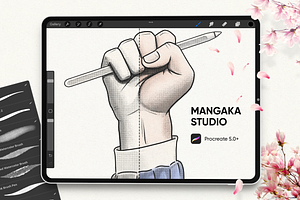 Mangaka Studio For Procreate