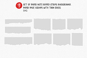 Paper Note Ripped Strips Background, a Background Graphic by kaisorn (Thumbnail 2 of 3)