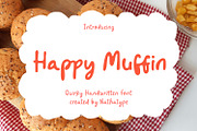 Happy Muffin, a Handwritten Font by Nathatype (Thumbnail 1 of 11)