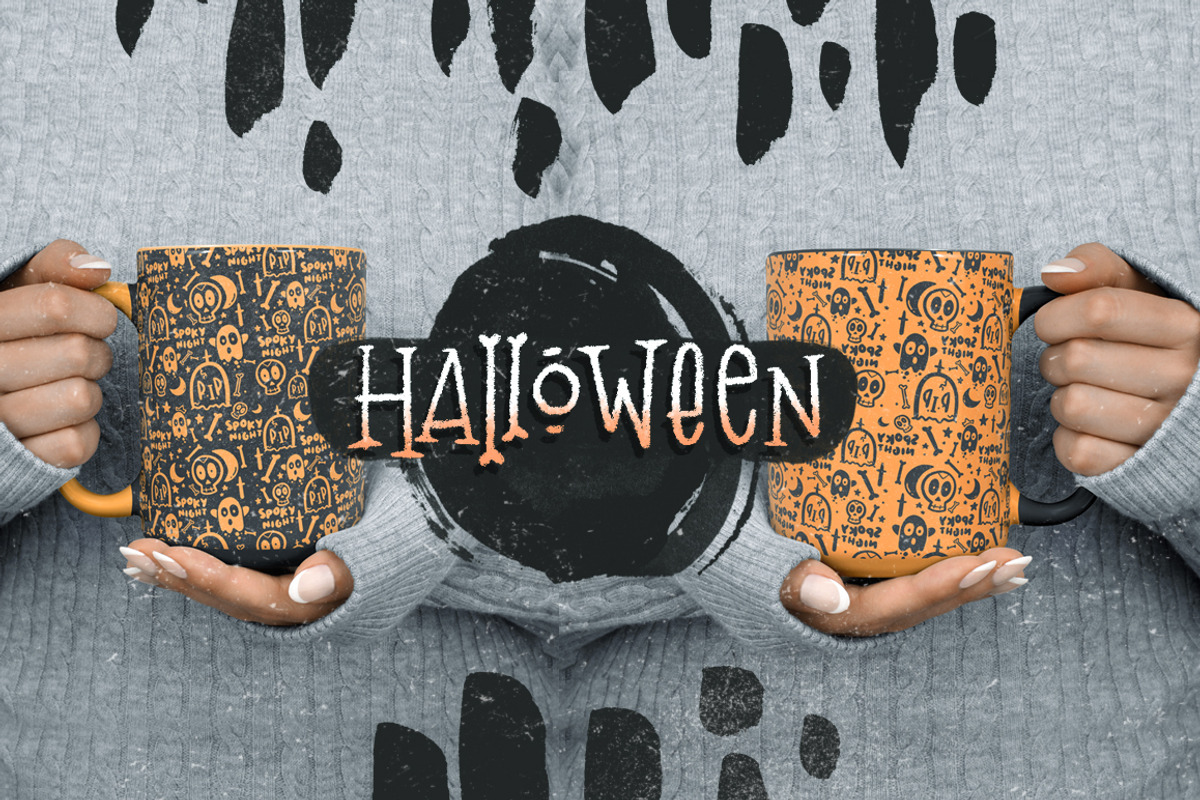 Halloween BUNDLE + 150 ELEMENTS!, an Illustration by Andrea De Oliveira (Photo 9 of 12)