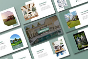 Anthum Real Estate PowerPoint, a Presentation Template by Overcloud (Thumbnail 1 of 4)