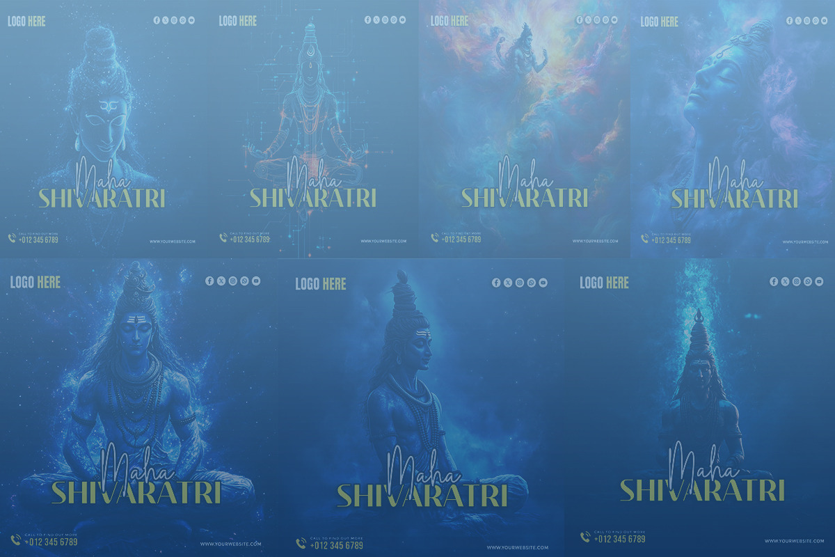 Maha Shivaratri template bundle preview 2
