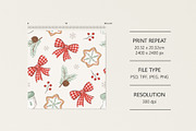 Winter holidays, a Pattern Graphic by Olena Kuznietsova (Thumbnail 4 of 9)