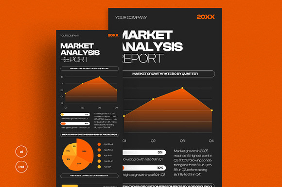Market Analysis Report Infographic preview 4