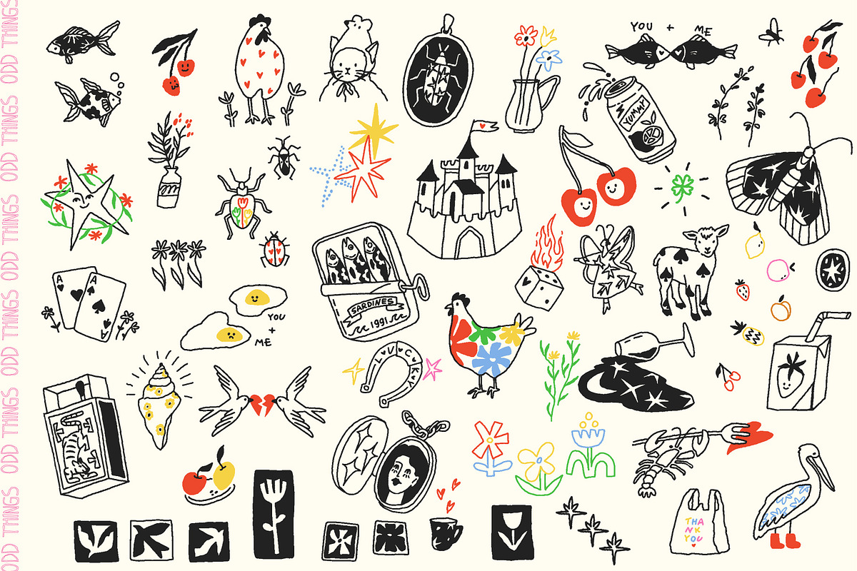 Odd Things: 150 Quirky Illustrations, an Object Illustration by Olly Kava (Photo 4 of 9)