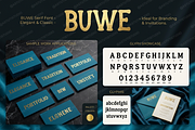 Buwe - Elegant Display Serif, a Sans Serif Font by Astuti Studio (Thumbnail 4 of 26)