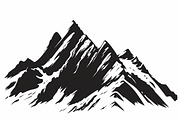 Mountain Tree Silhouette Bundle, a Graphic by balal (Thumbnail 7 of 11)
