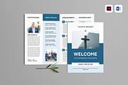 Church Bulletin Template, a Brochure Template by Leaflove (Thumbnail 1 of 5)