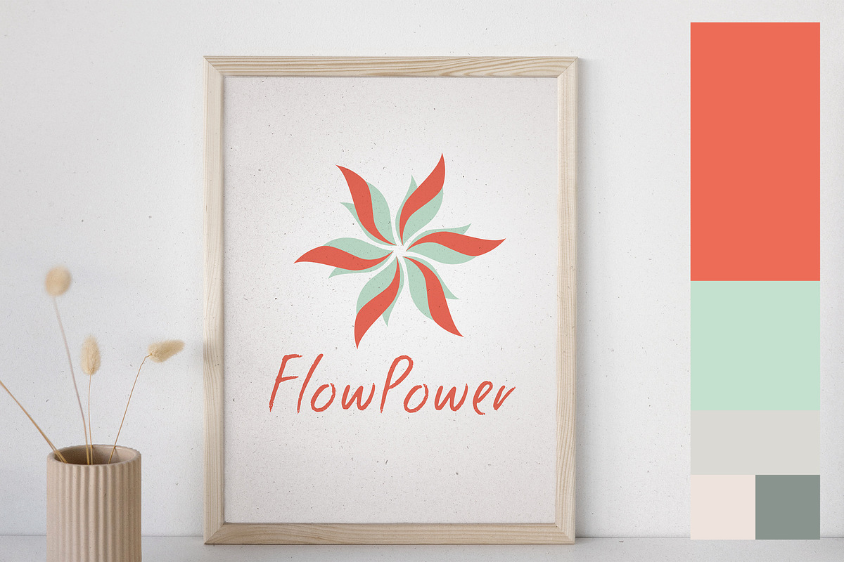 Bold Mindfulness Logo - Canva & AI preview 3
