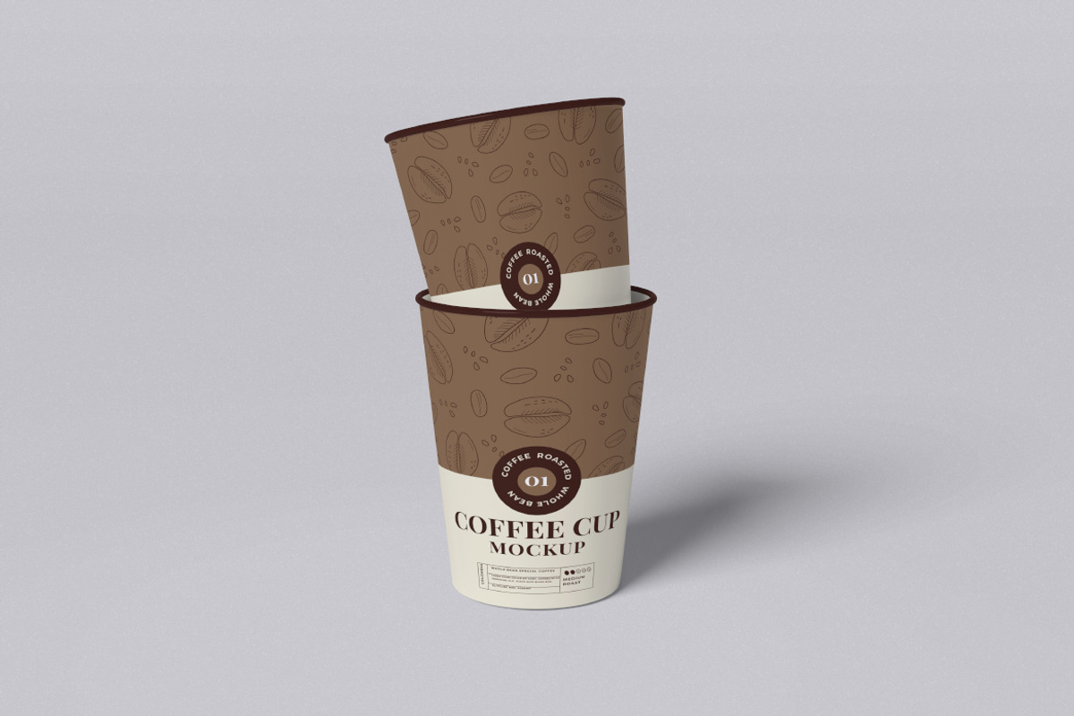 Coffee Cup Mockup Bundle Set, a Cups & Container Mockup by Rielismee (Photo 4 of 5)