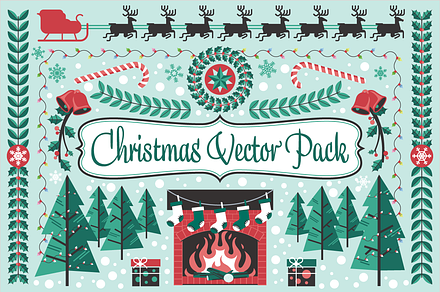 Christmas Holiday Vector Pack