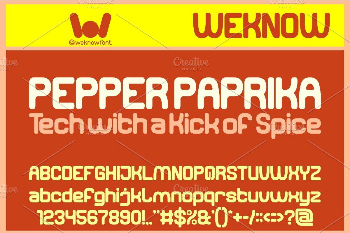 Lemon Squash font, a Font by weknow (Photo 3 of 8)