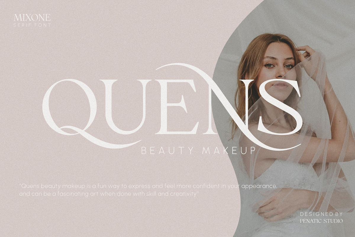 Mixone _ Display Serif Font, a Serif Font by Penatic Studio (Photo 4 of 10)