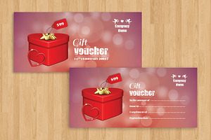 Valentine Day Gift Voucher-V07