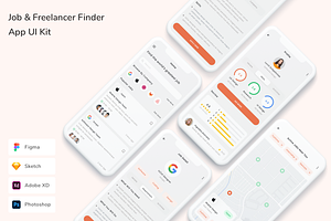 Job & Freelancer Finder App UI Kit