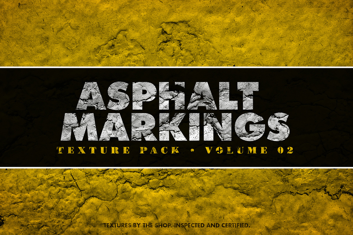 The Shop | Asphalt markings textures vol. 02