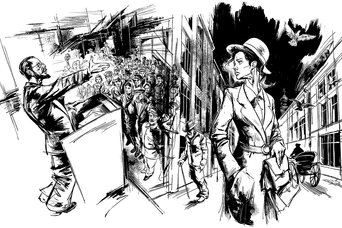 INK. 40 Photoshop Brushes for Inking, a Brush Add-On by Eldar Zakirov's (Photo 12 of 13)