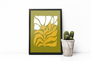Trendy abstract flowers posters set, a Background Graphic by Good Studio (Thumbnail 11 of 13)