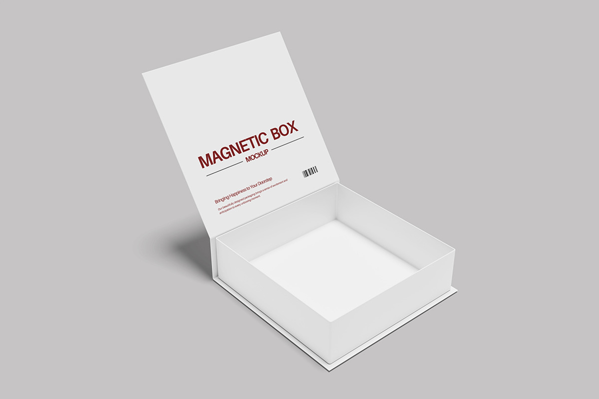 High Quality Magnetic Box Mockup, an Advertising Mockup by swsi-studio (Photo 5 of 5)